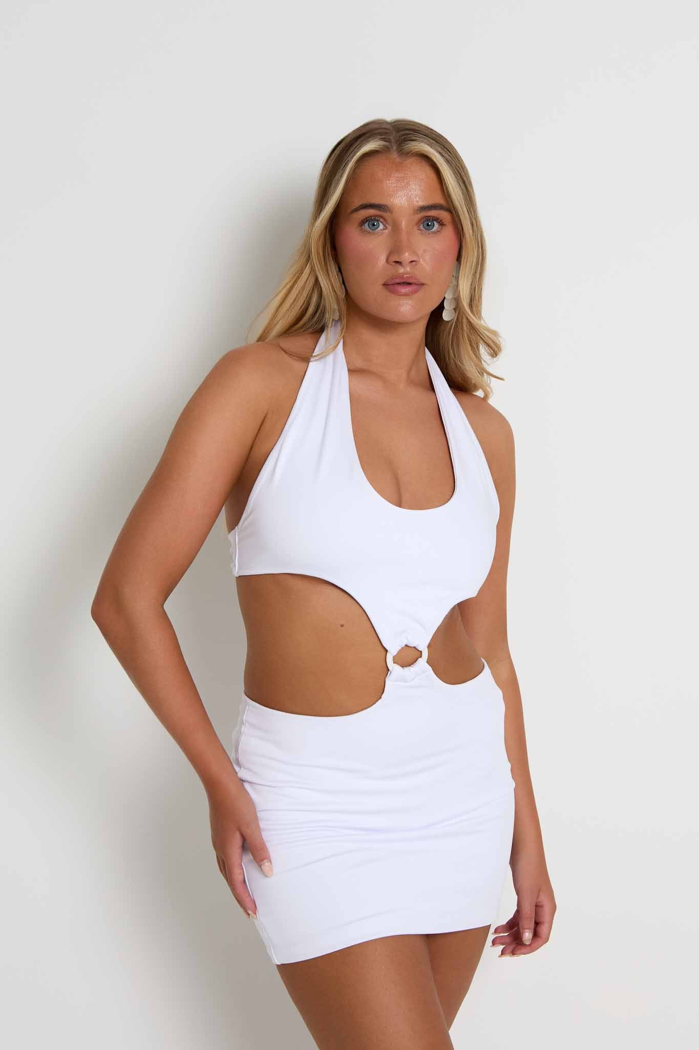 Kimberly white dress