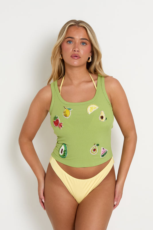 Fruits vest green