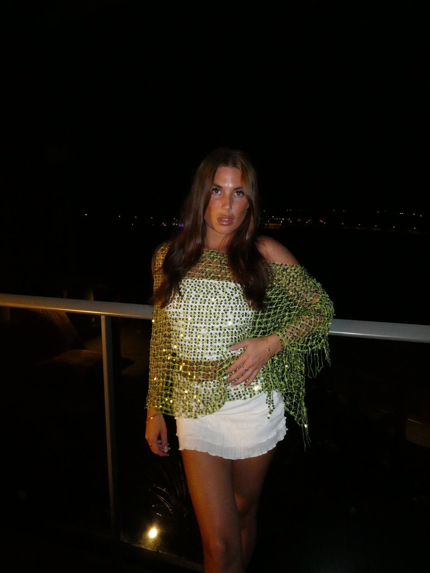 Jessie sequins scarf