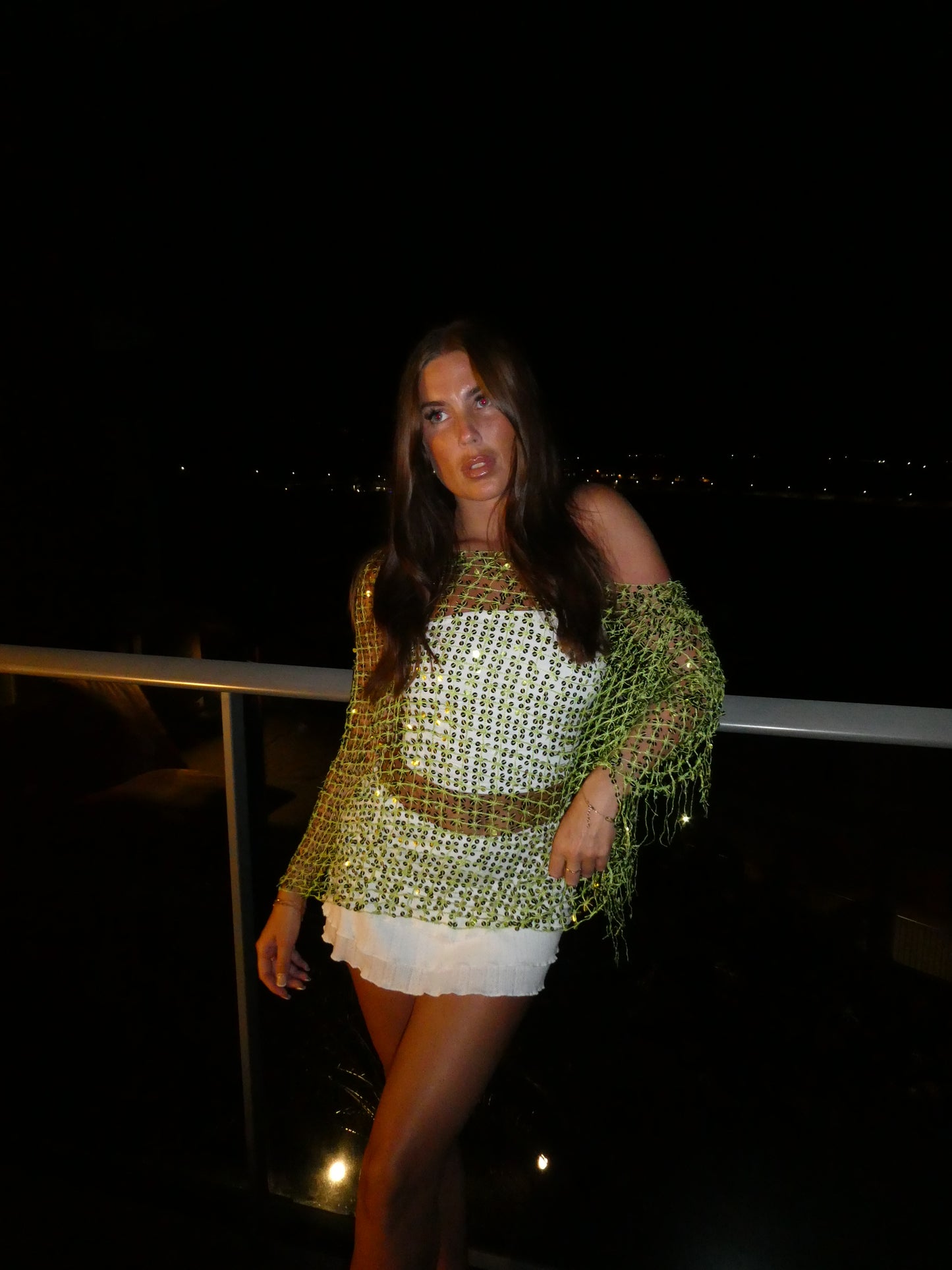 Jessie sequins scarf